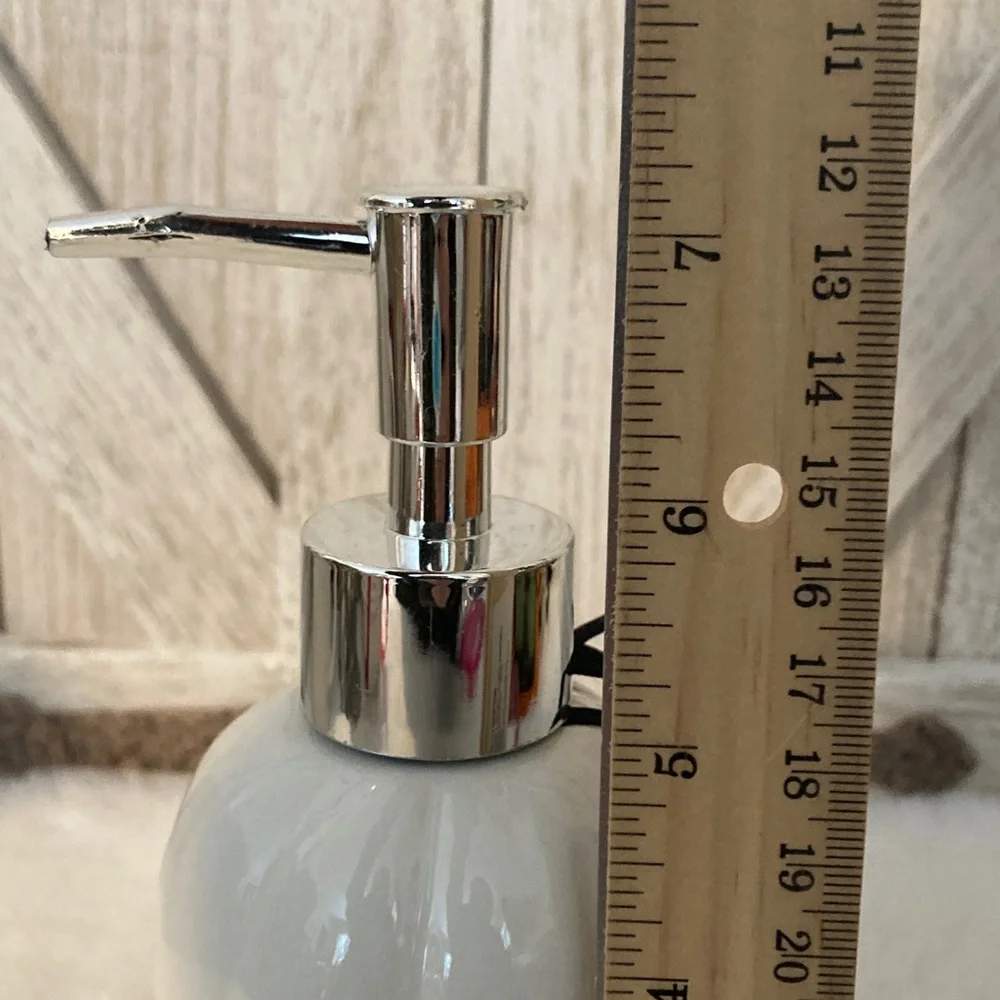 Ceramic Ghost Soap Dispenser